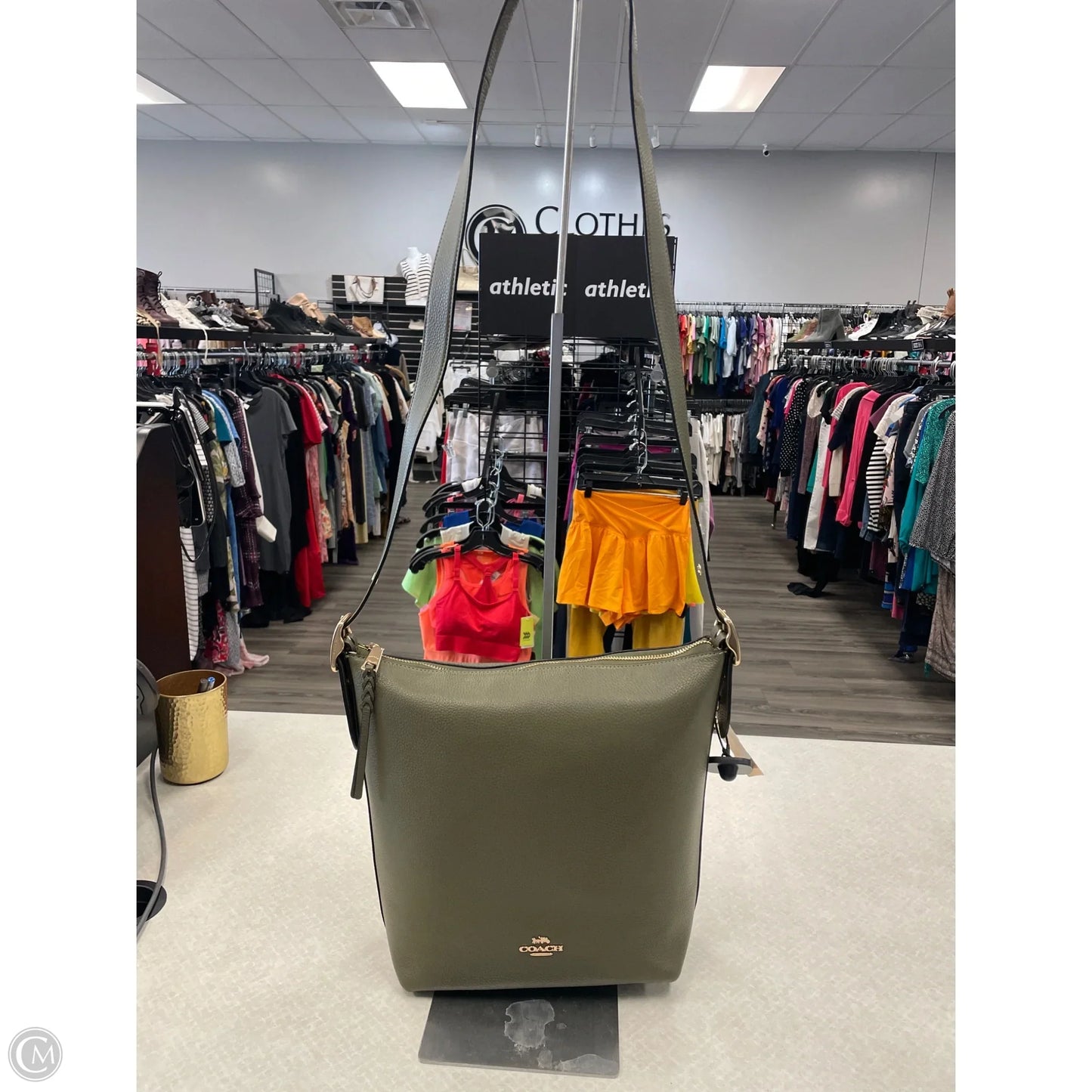 Crossbody Designer By Coach, Size: Large