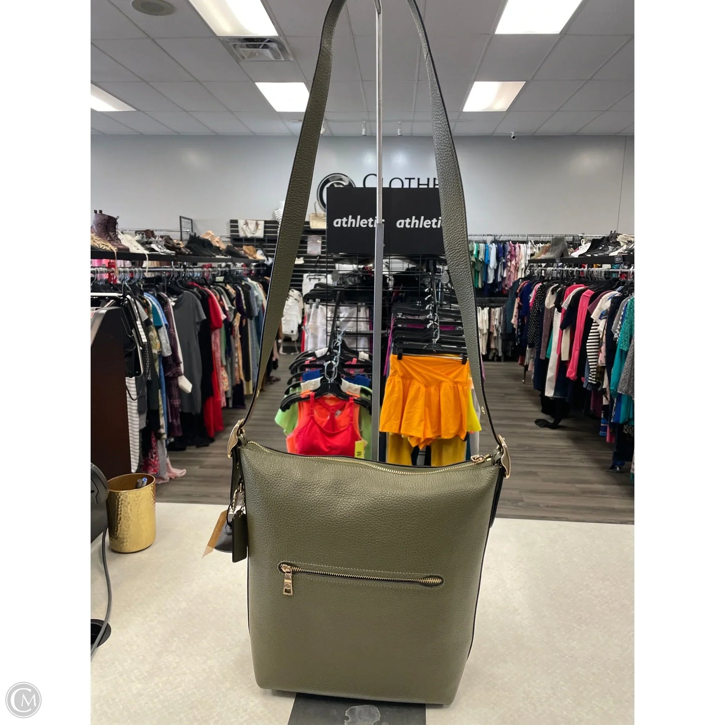 Crossbody Designer By Coach, Size: Large