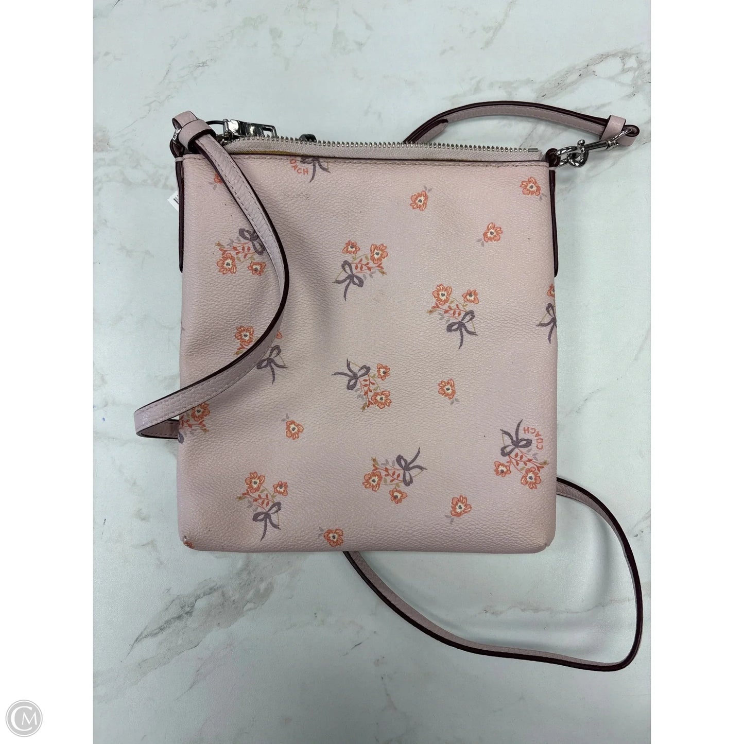 Crossbody Designer By Coach, Size: Small