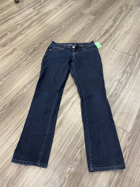 Jeans Straight By Clothes Mentor In Blue, Size: 4