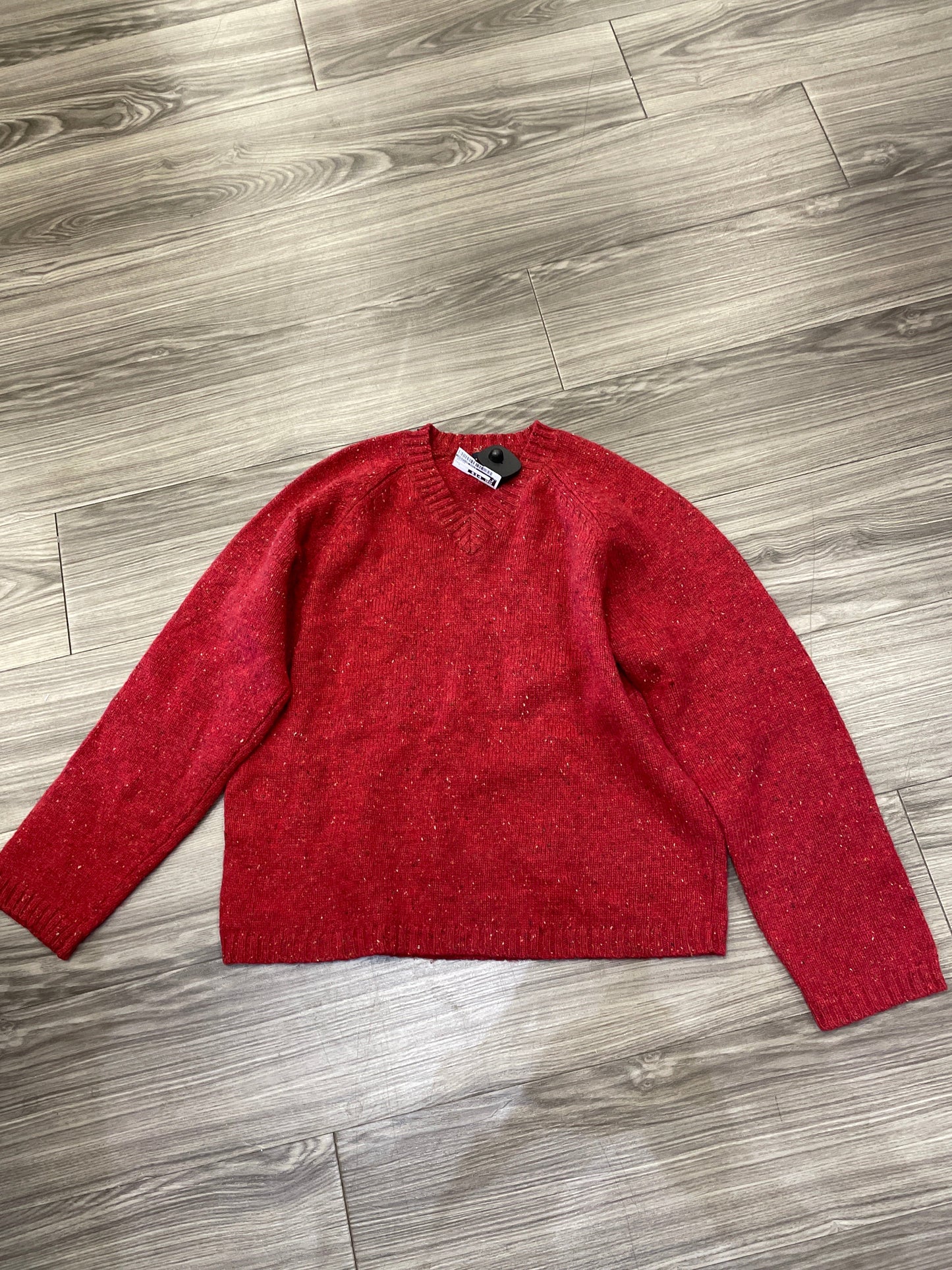 Sweater By American Eagle In Red, Size: L