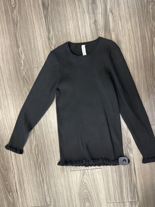 Top Long Sleeve By Clothes Mentor In Black, Size: 2x