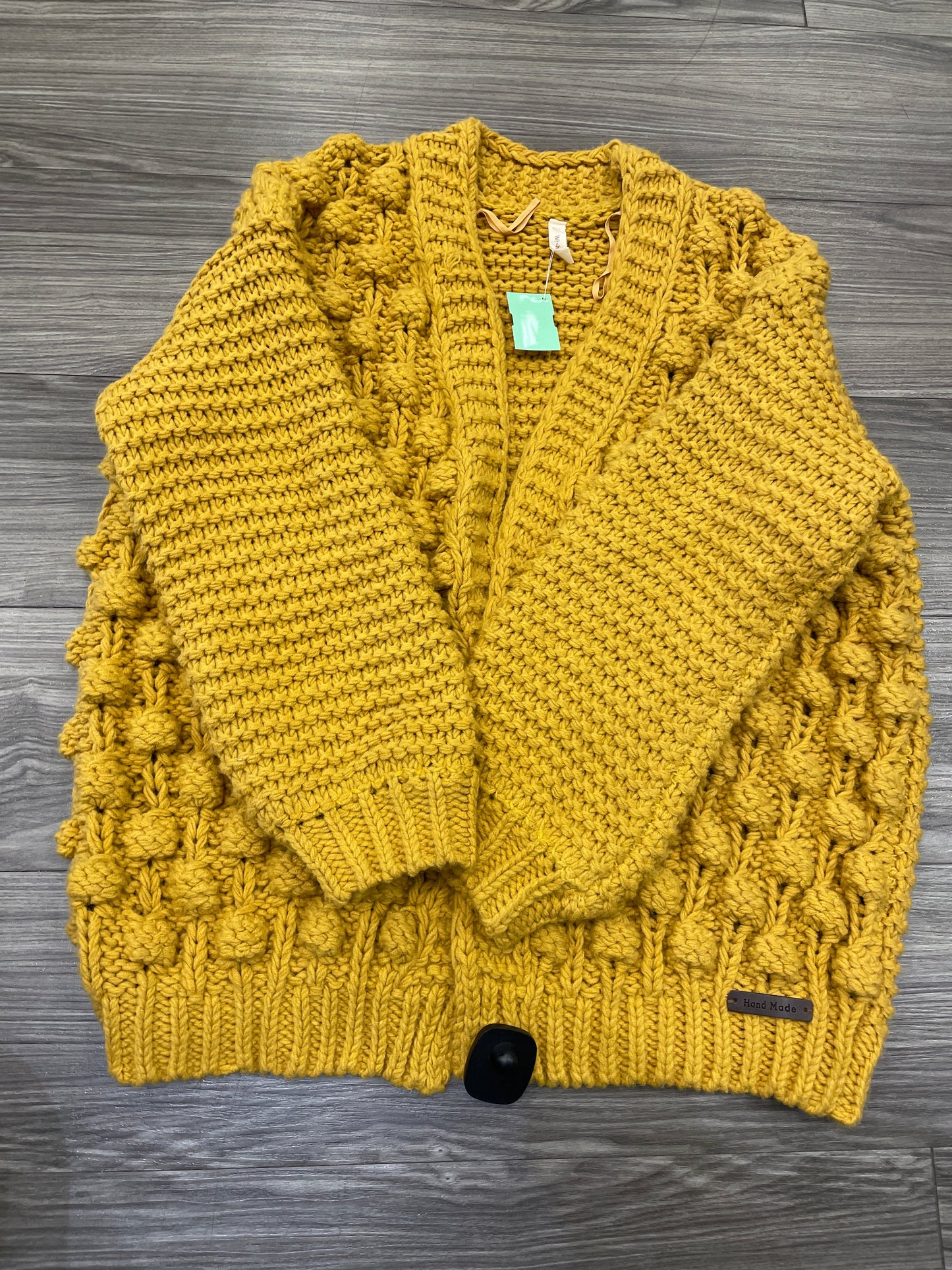 Cardigan By Wishlist In Yellow, Size: M