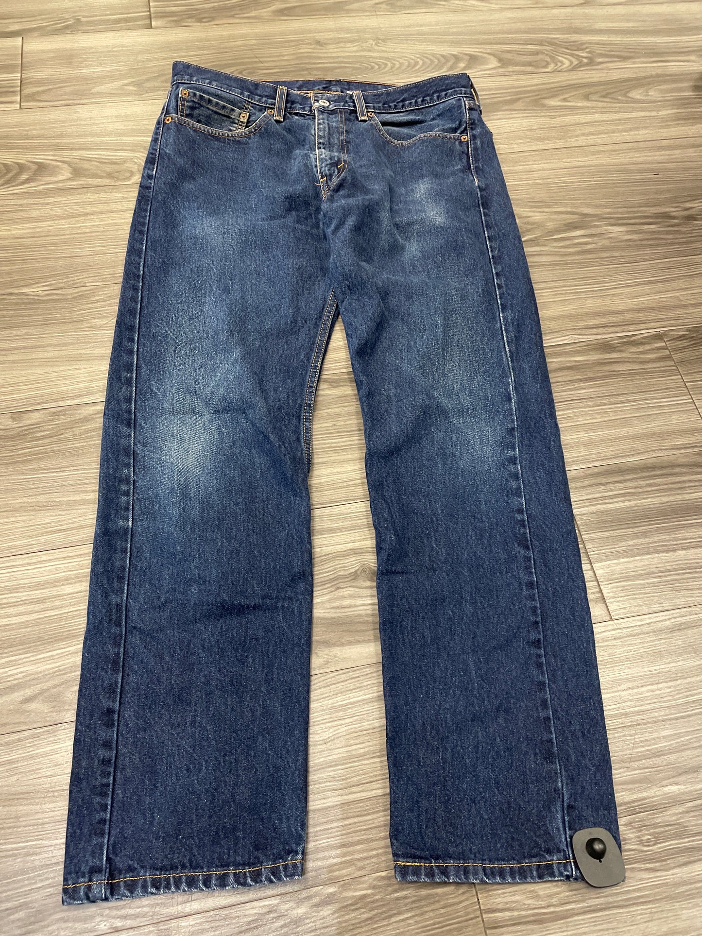 Jeans Boot Cut By Levis In Blue, Size: 12