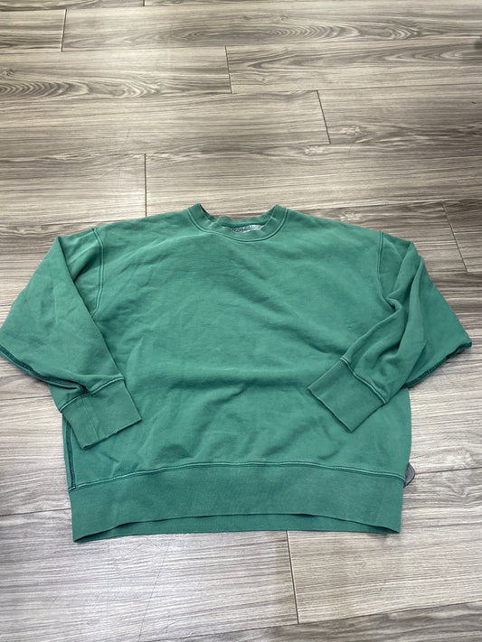 Sweatshirt Crewneck By American Eagle In Green, Size: S