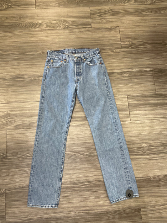 Jeans Straight By Levis In Blue, Size: 8