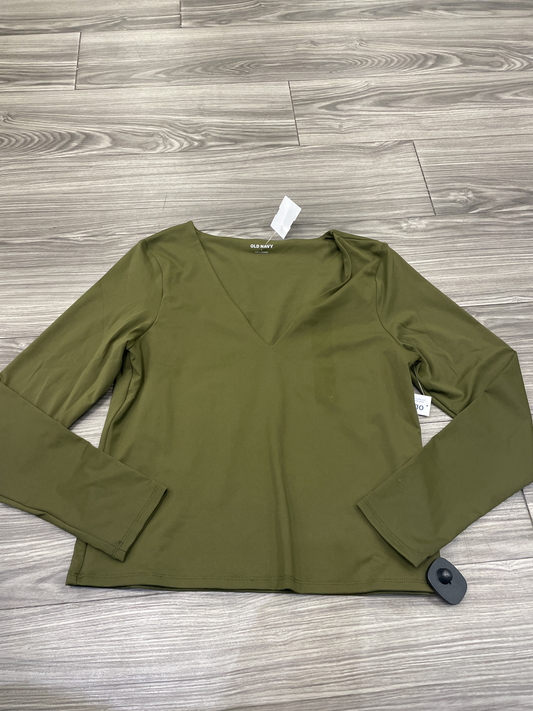 Top Long Sleeve By Old Navy  Size: L