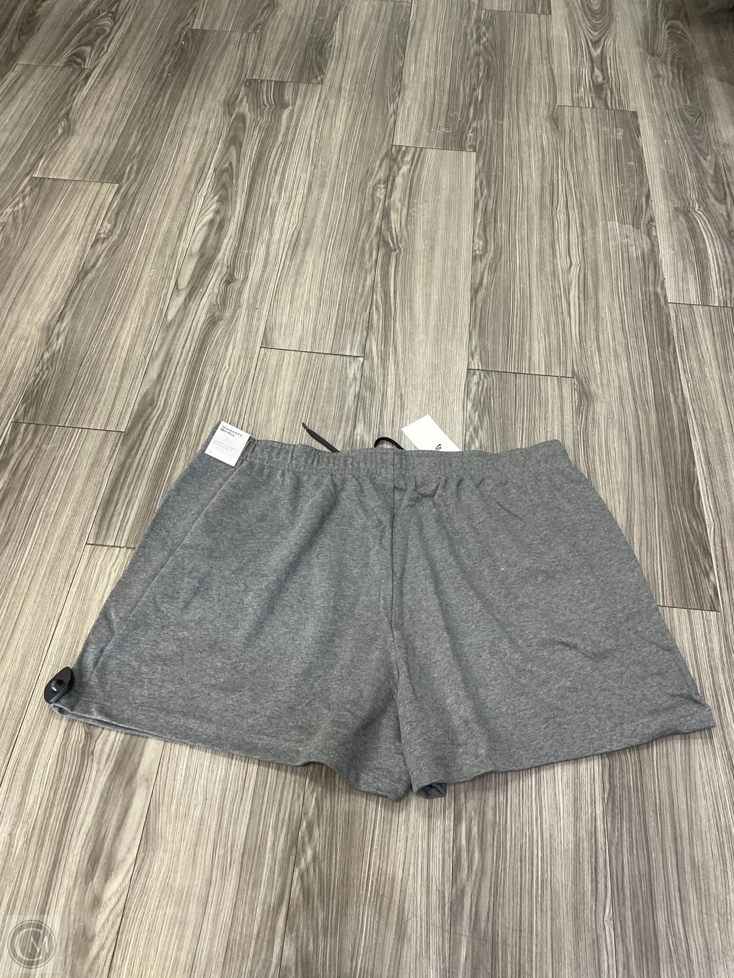 Athletic Shorts By Nike In Grey, Size: 3x