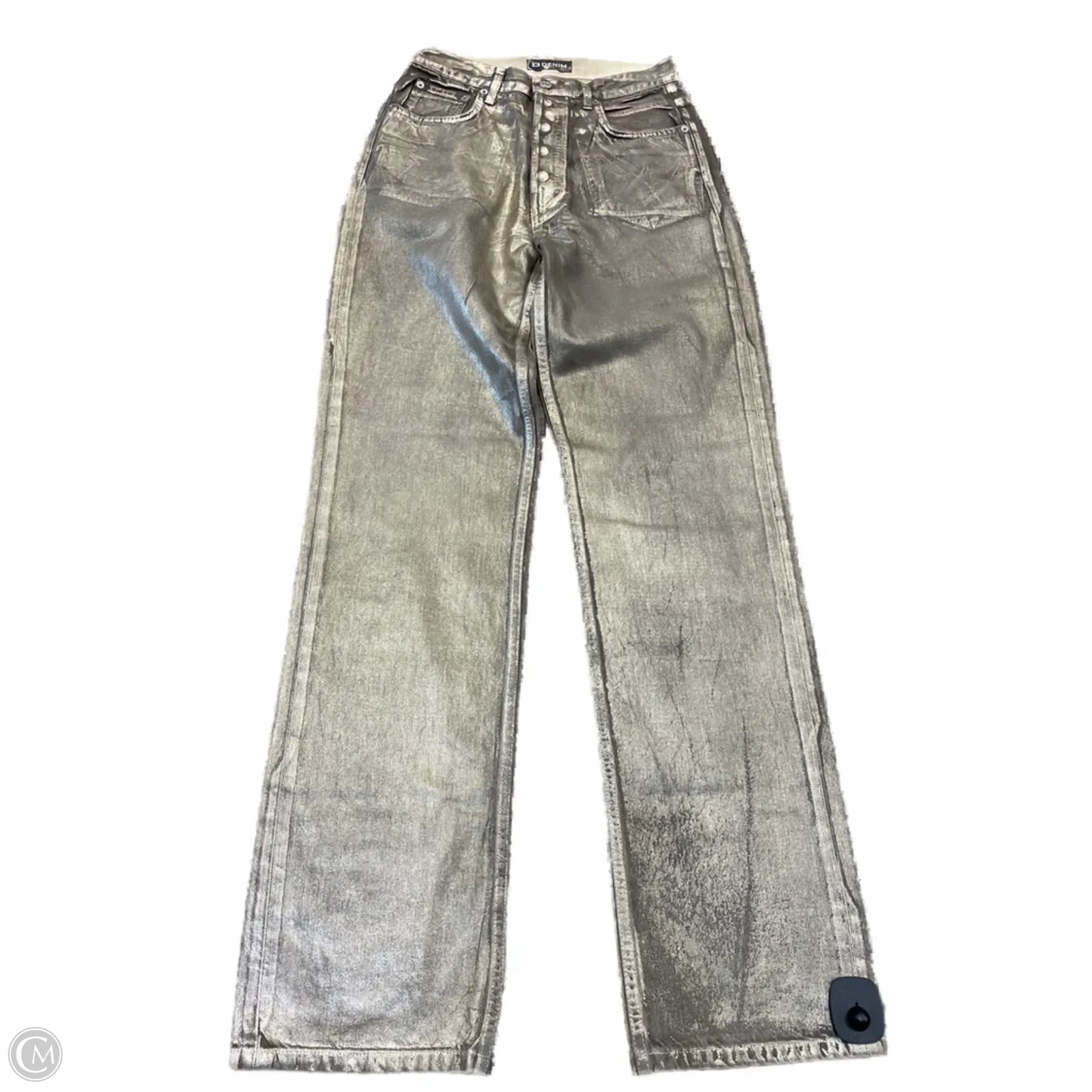 Jeans Straight By Clothes Mentor In Gold, Size: 4