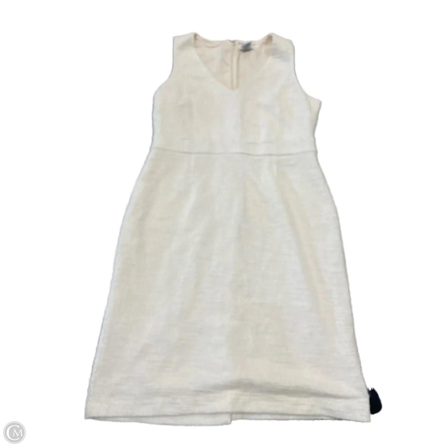 Dress Casual Midi By Nicole Miller In White, Size: 4