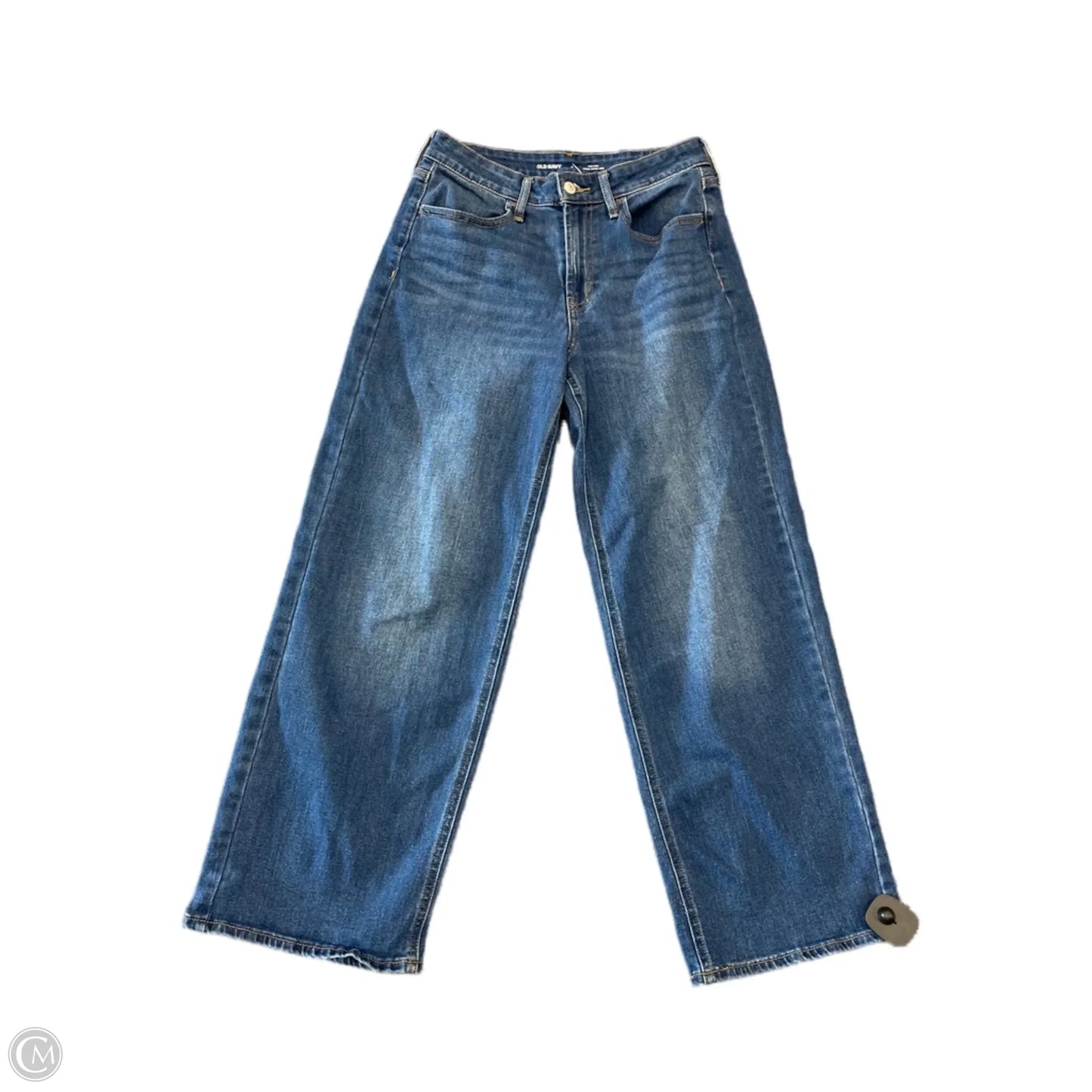 Jeans Wide Leg By Old Navy In Blue, Size: 4