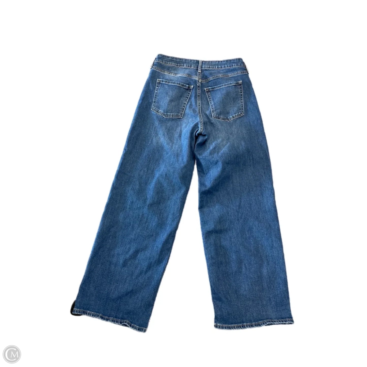 Jeans Wide Leg By Old Navy In Blue, Size: 4