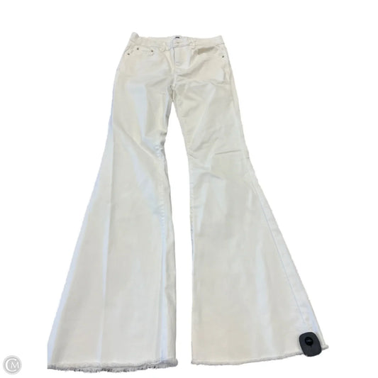 Jeans Boot Cut By Clothes Mentor In White, Size: 8
