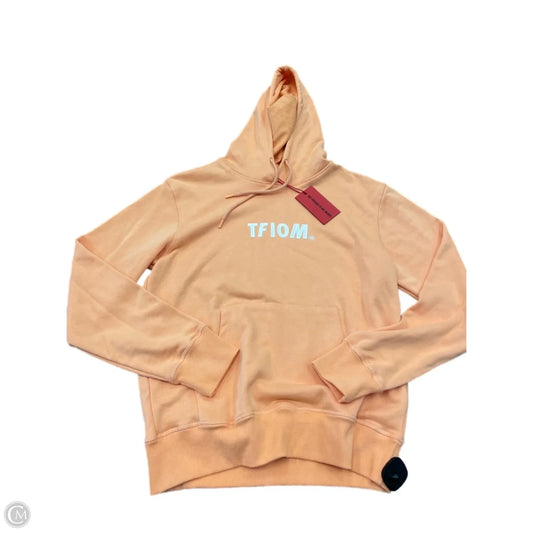 Sweatshirt Hoodie By Clothes Mentor In Orange, Size: M