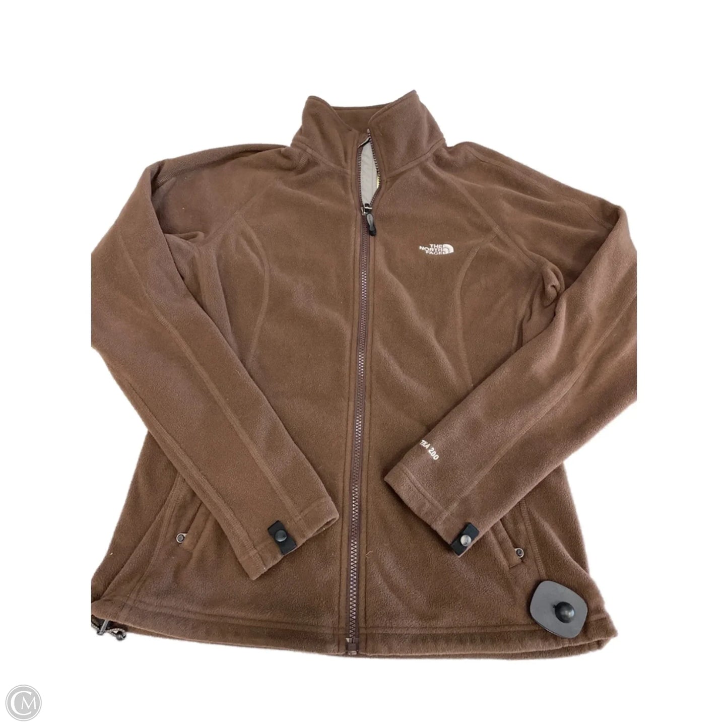 Athletic Jacket By The North Face In Brown, Size: Mp
