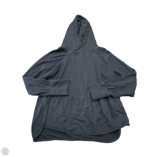 Sweatshirt Hoodie By Clothes Mentor In Black, Size: L