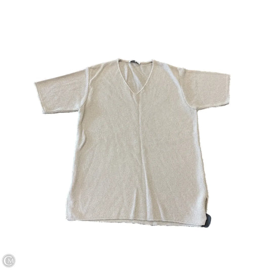 Top Short Sleeve By Clothes Mentor In Grey, Size: L