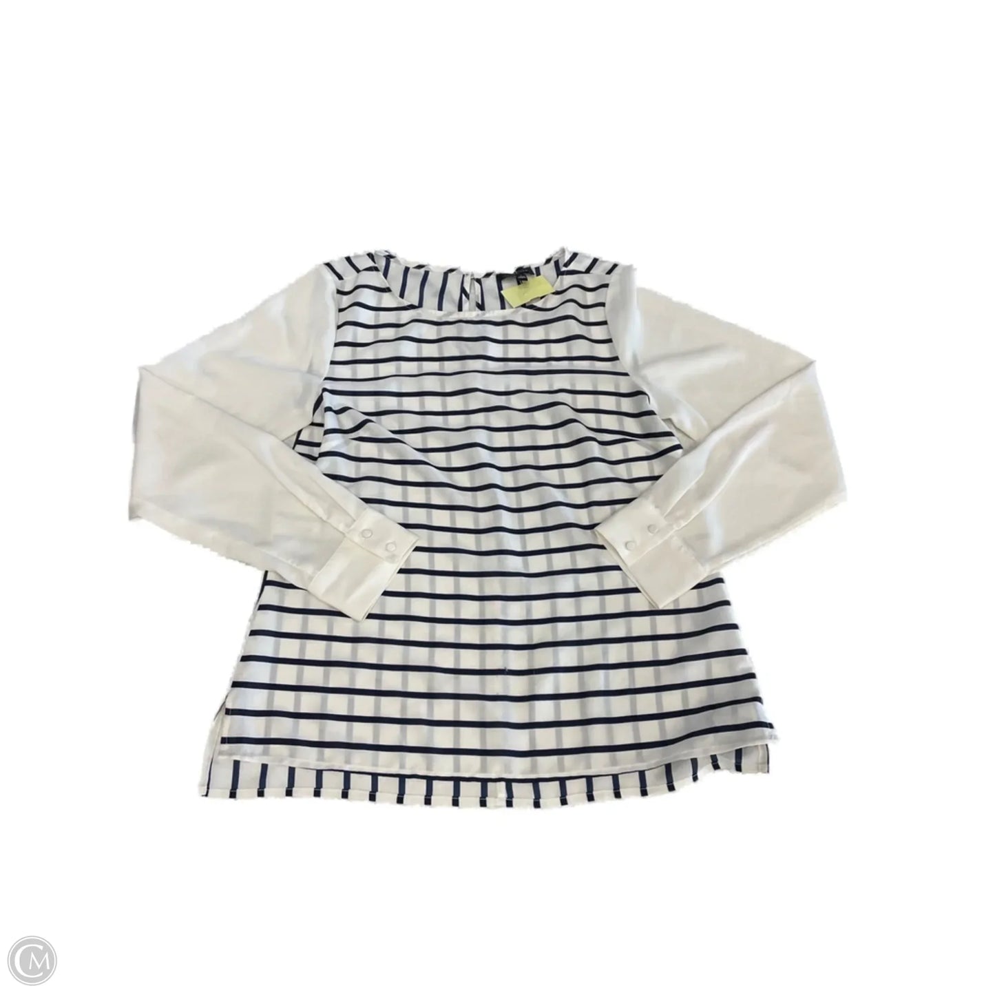 Top Long Sleeve By Clothes Mentor In Striped Pattern, Size: S