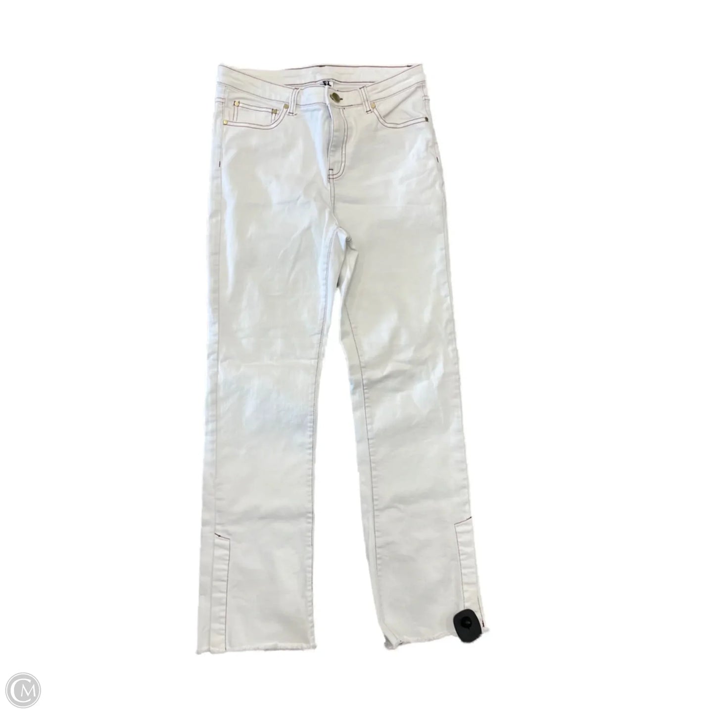 Jeans Skinny By Clothes Mentor In White, Size: S