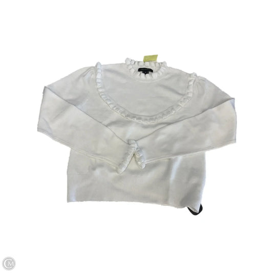 Sweater By French Connection In White, Size: M