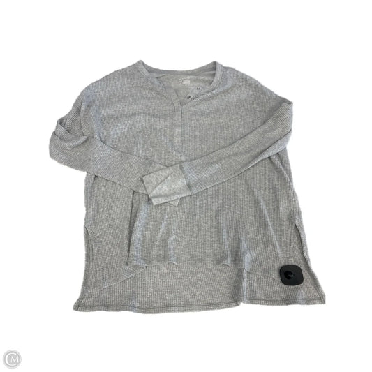 Top Long Sleeve By Aerie In Grey, Size: Xs