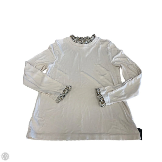 Top Long Sleeve By Lucky Brand In Plaid Pattern, Size: L