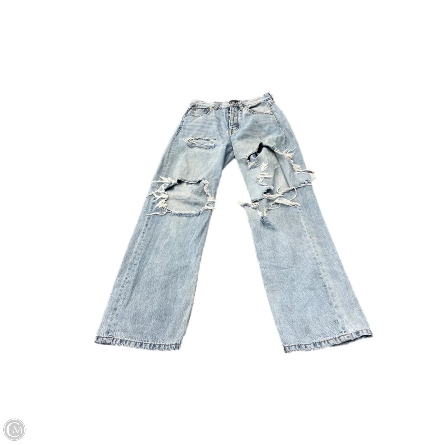 Jeans Wide Leg By Aeropostale In Blue, Size: 4