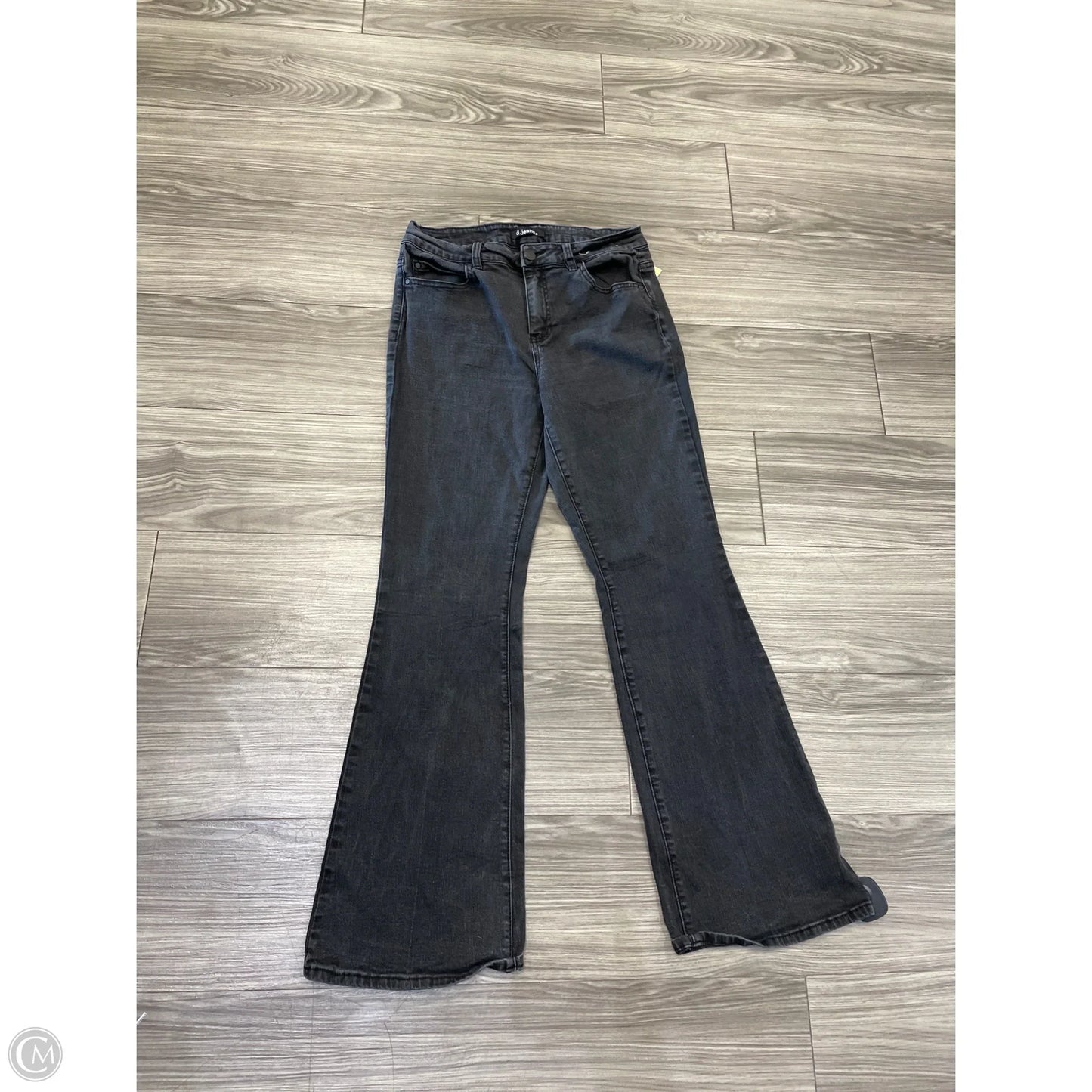 Jeans Boot Cut By D Jeans In Black, Size: 10