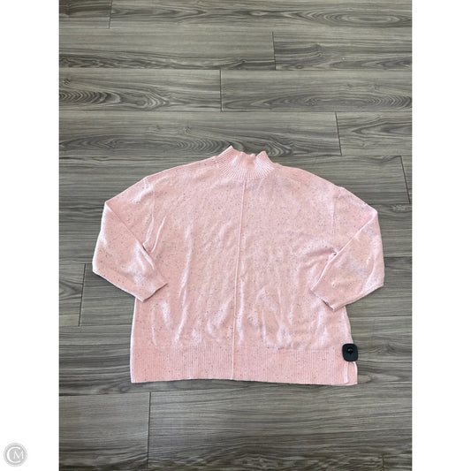 Sweater By Karen Scott In Pink, Size: 2x