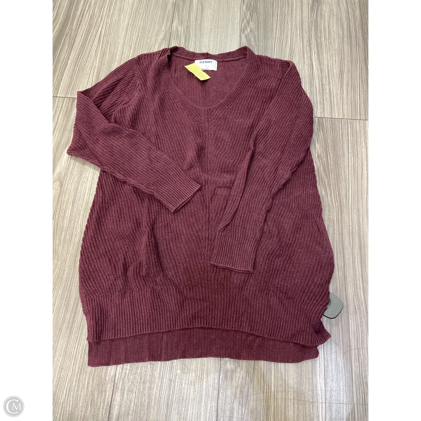 Sweater By Old Navy In Red, Size: M