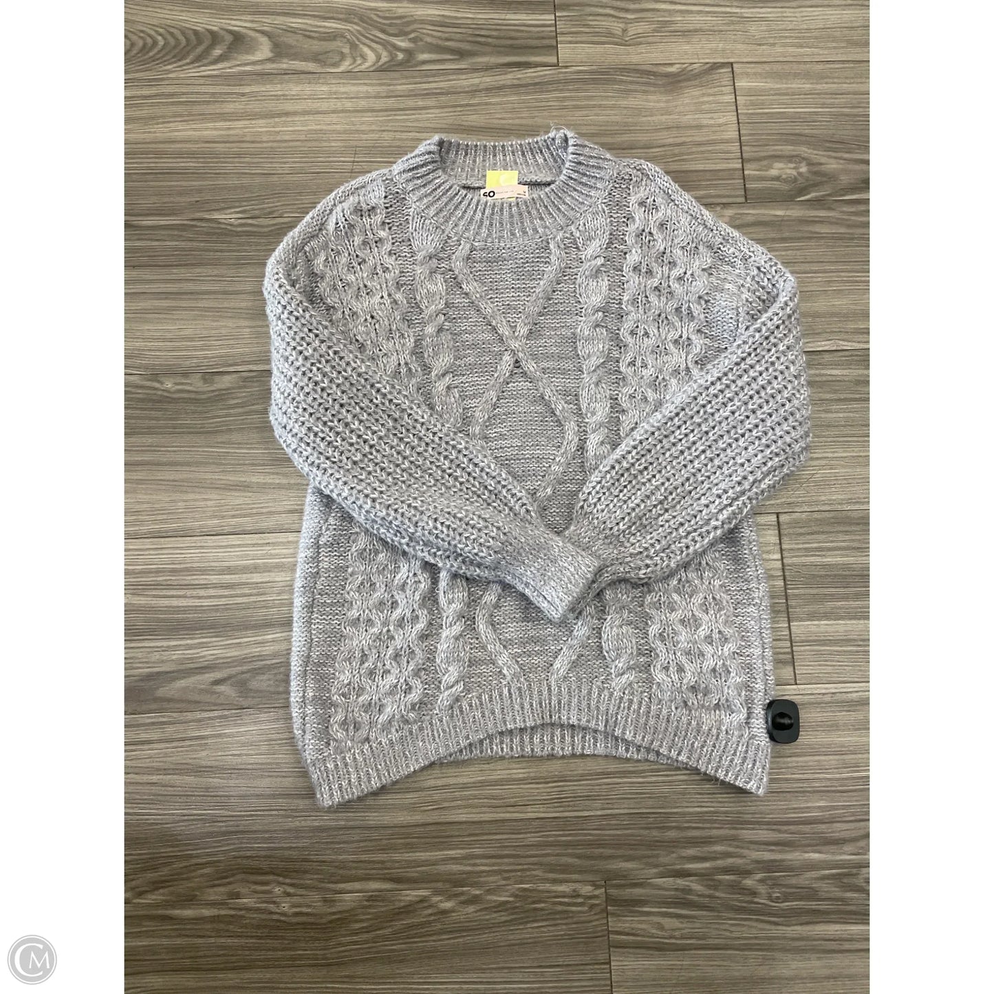 Sweater By So In Grey, Size: M