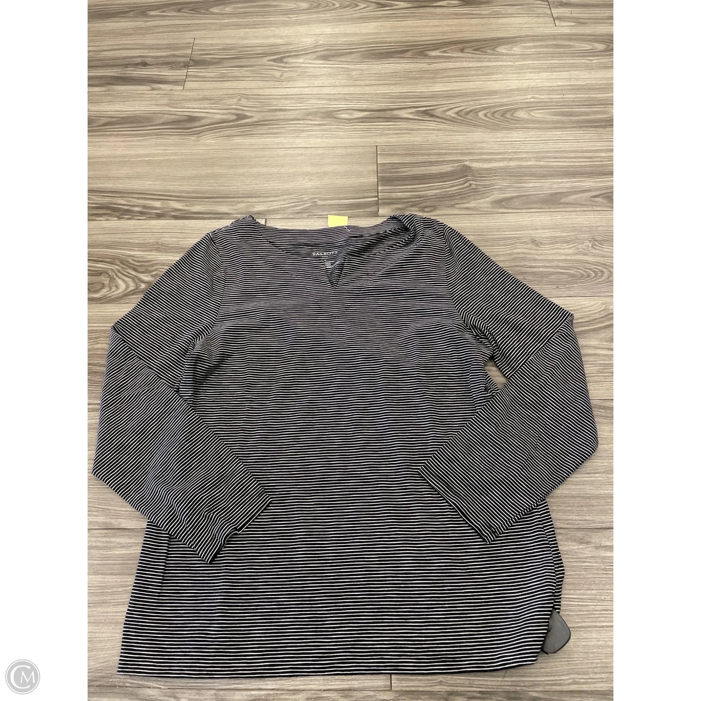 Top Long Sleeve By Talbots In Tan, Size: L