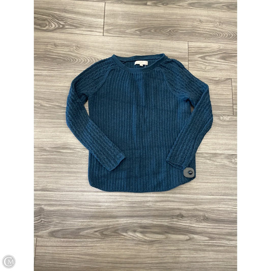 Sweater By Loft In Blue, Size: L