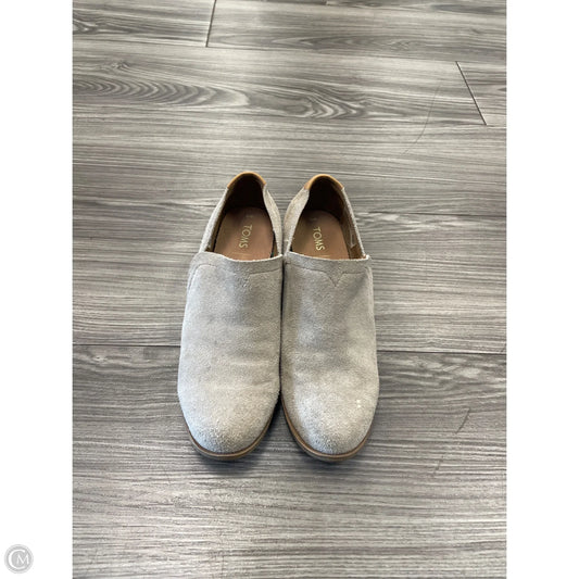 Shoes Heels Block By Toms In Grey, Size: 6