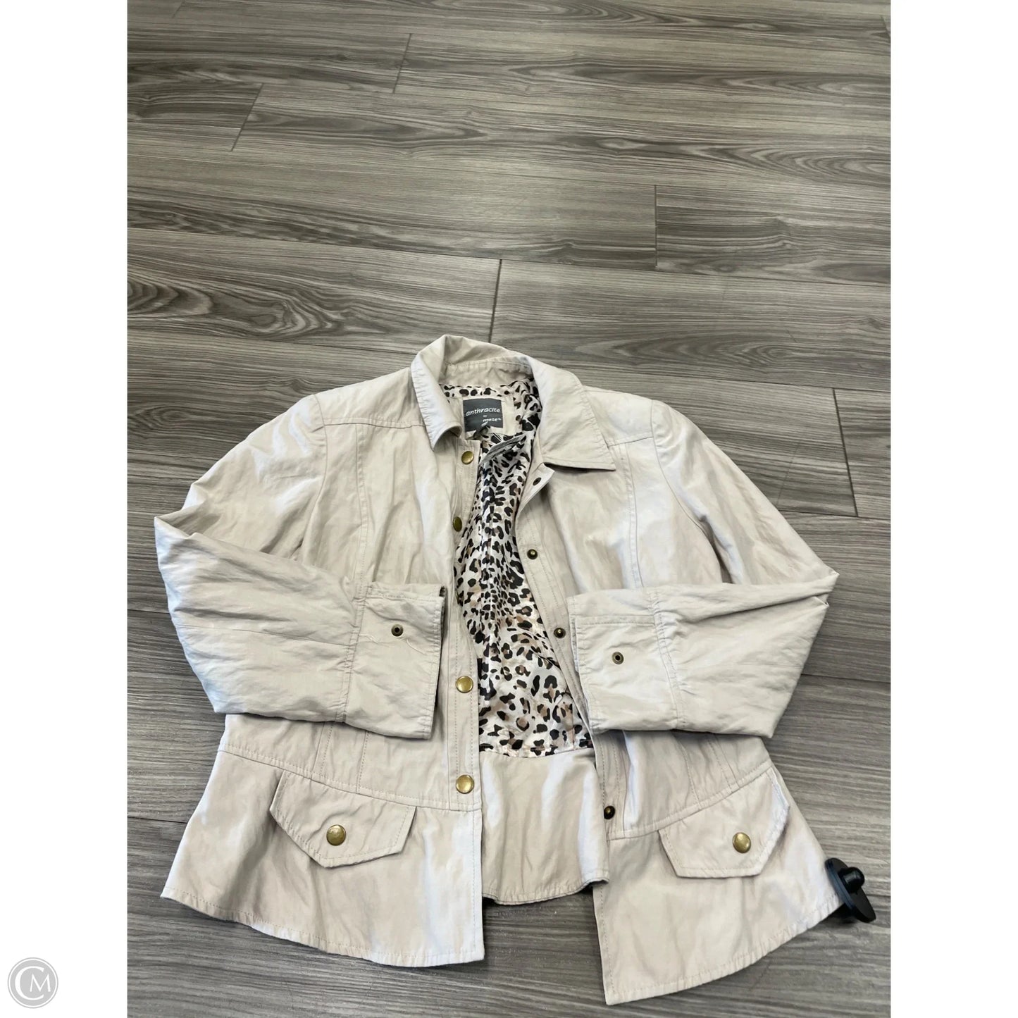 Jacket Other By Clothes Mentor In Tan, Size: M