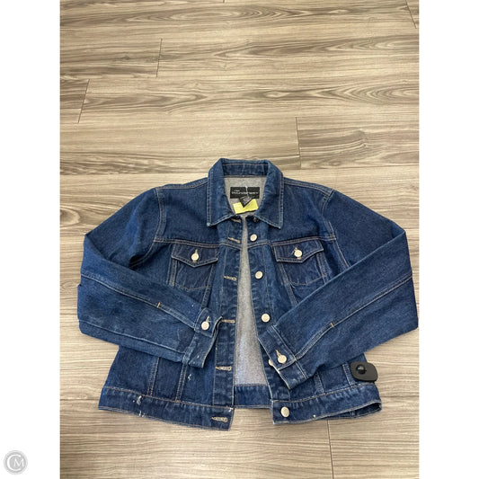 Jacket Denim By No Boundaries In Blue, Size: L