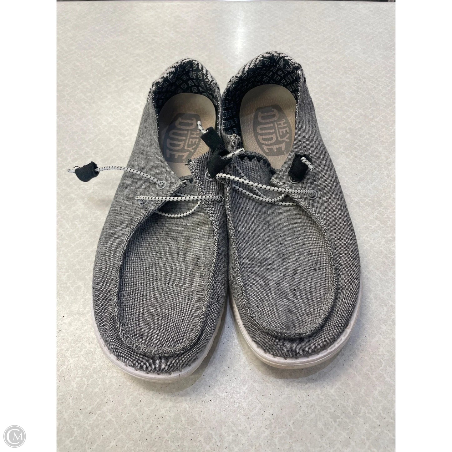 Shoes Sneakers By Hey Dude In Grey, Size: 8