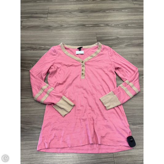 Top Long Sleeve By Torrid In Pink, Size: 2x