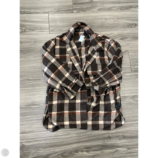 Jacket Other By Clothes Mentor In Plaid Pattern, Size: S