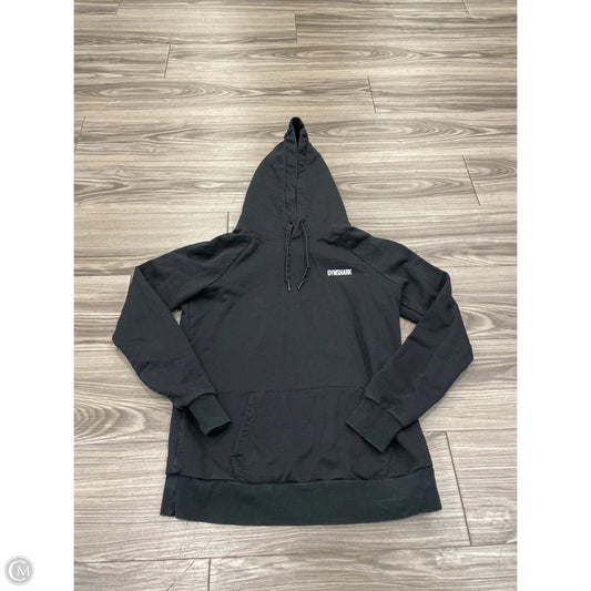 Athletic Sweatshirt Hoodie By Gym Shark In Black, Size: S