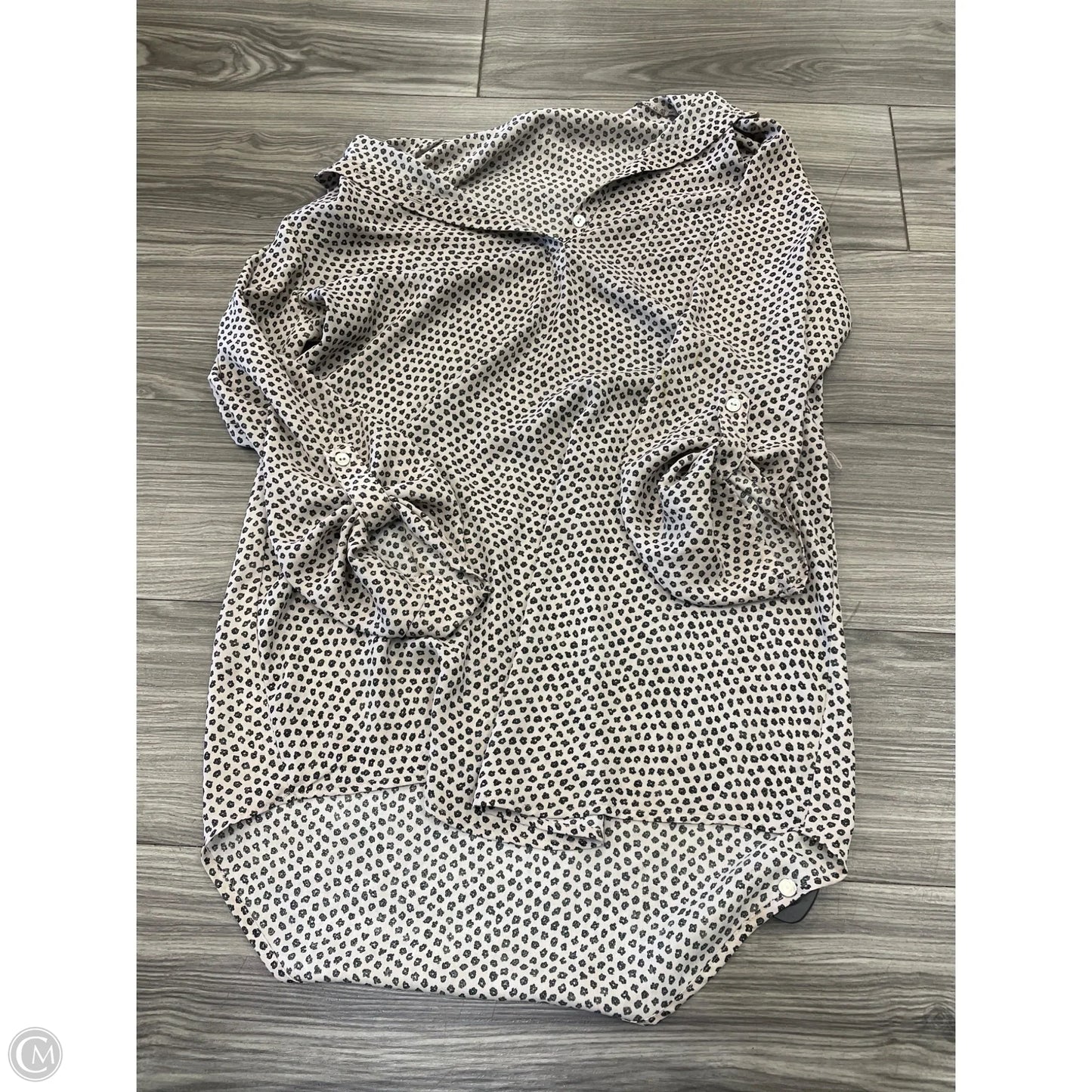 Top Long Sleeve By About A Girl In Floral Print, Size: M