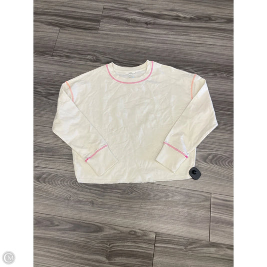 Top Long Sleeve By Maurices In White, Size: M