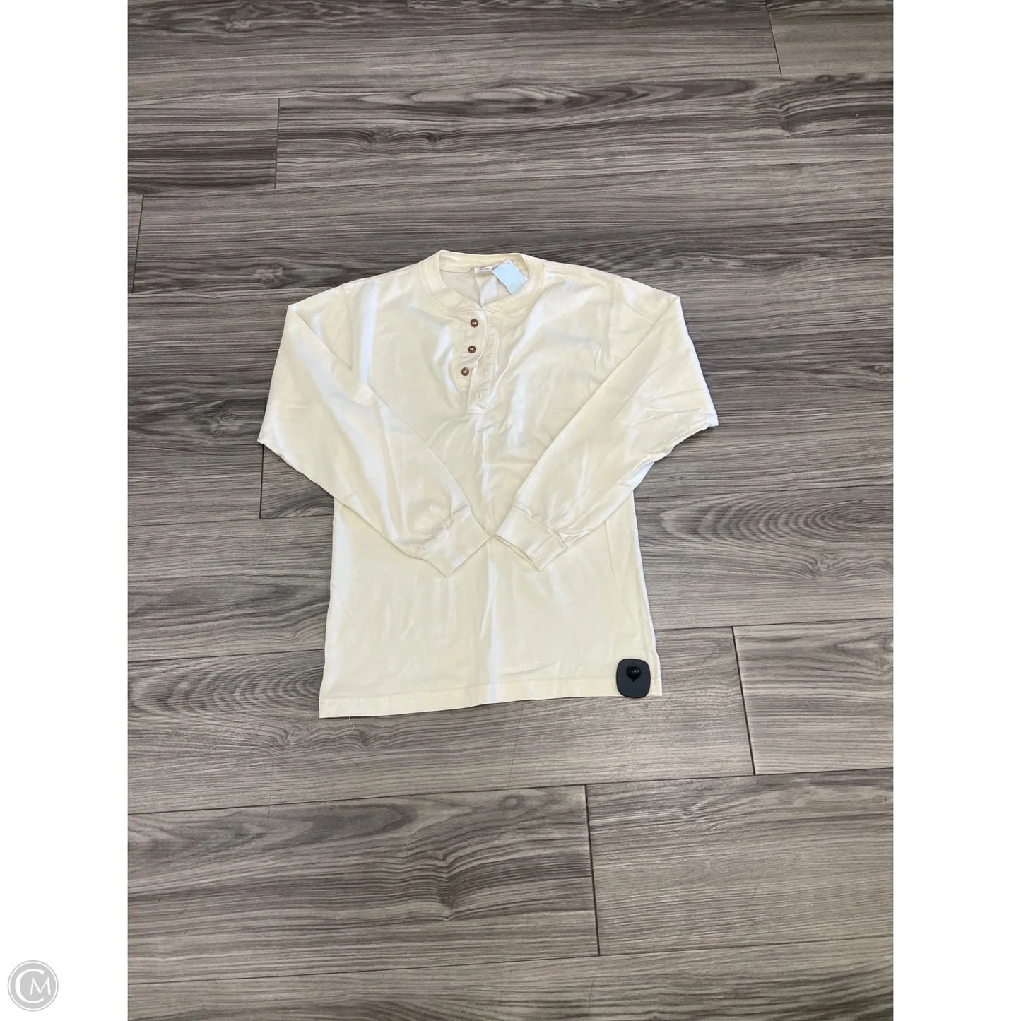 Top Long Sleeve By L.l. Bean In Tan, Size: Xs