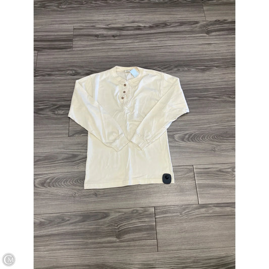 Top Long Sleeve By L.l. Bean In Tan, Size: Xs