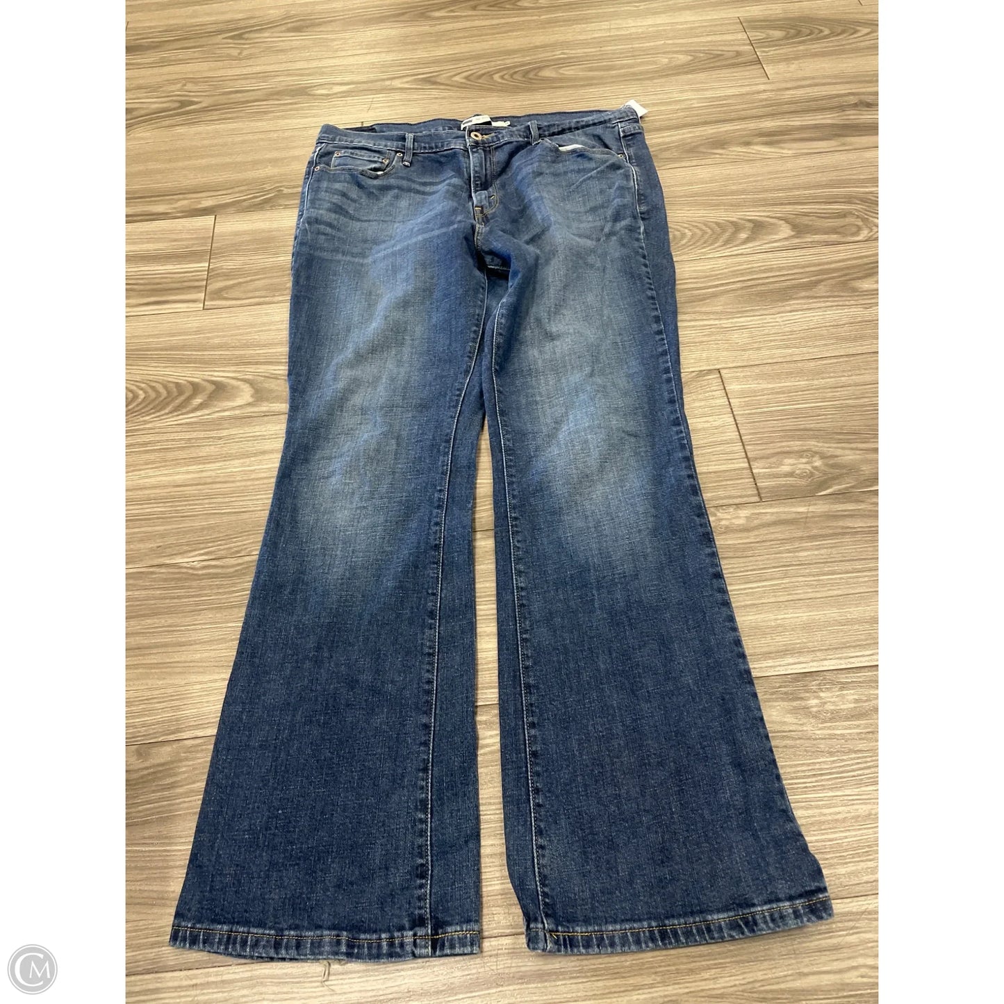 Jeans Boot Cut By Levis In Blue, Size: 16
