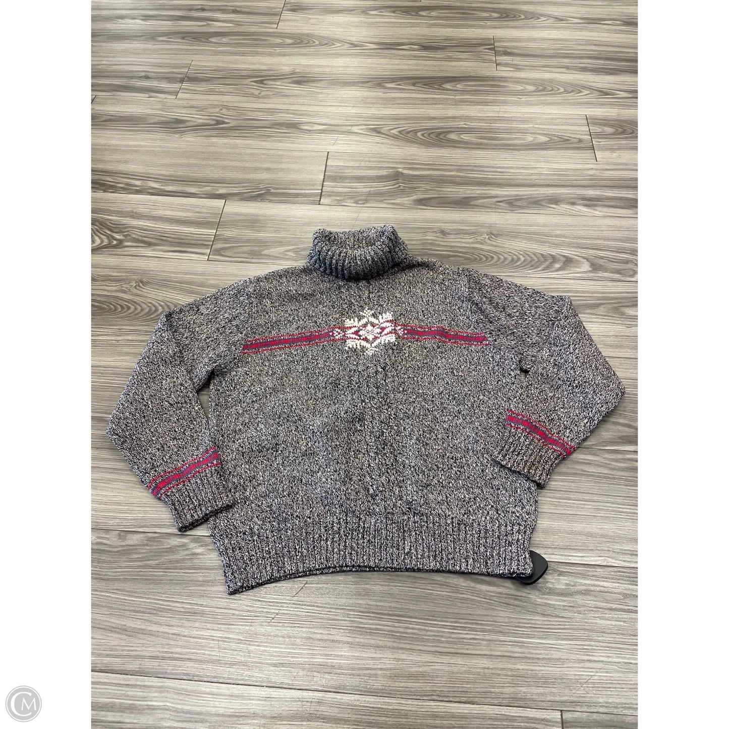 Sweater By Liz Claiborne In Brown, Size: Xl