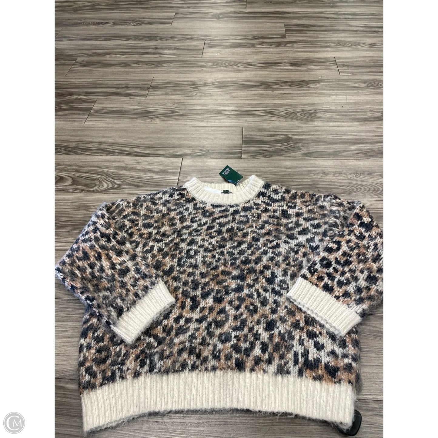 Sweater By Wild Fable In Animal Print, Size: M