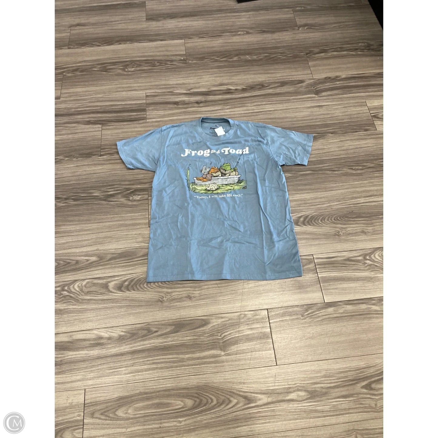 Top Short Sleeve By Clothes Mentor In Blue, Size: Xl