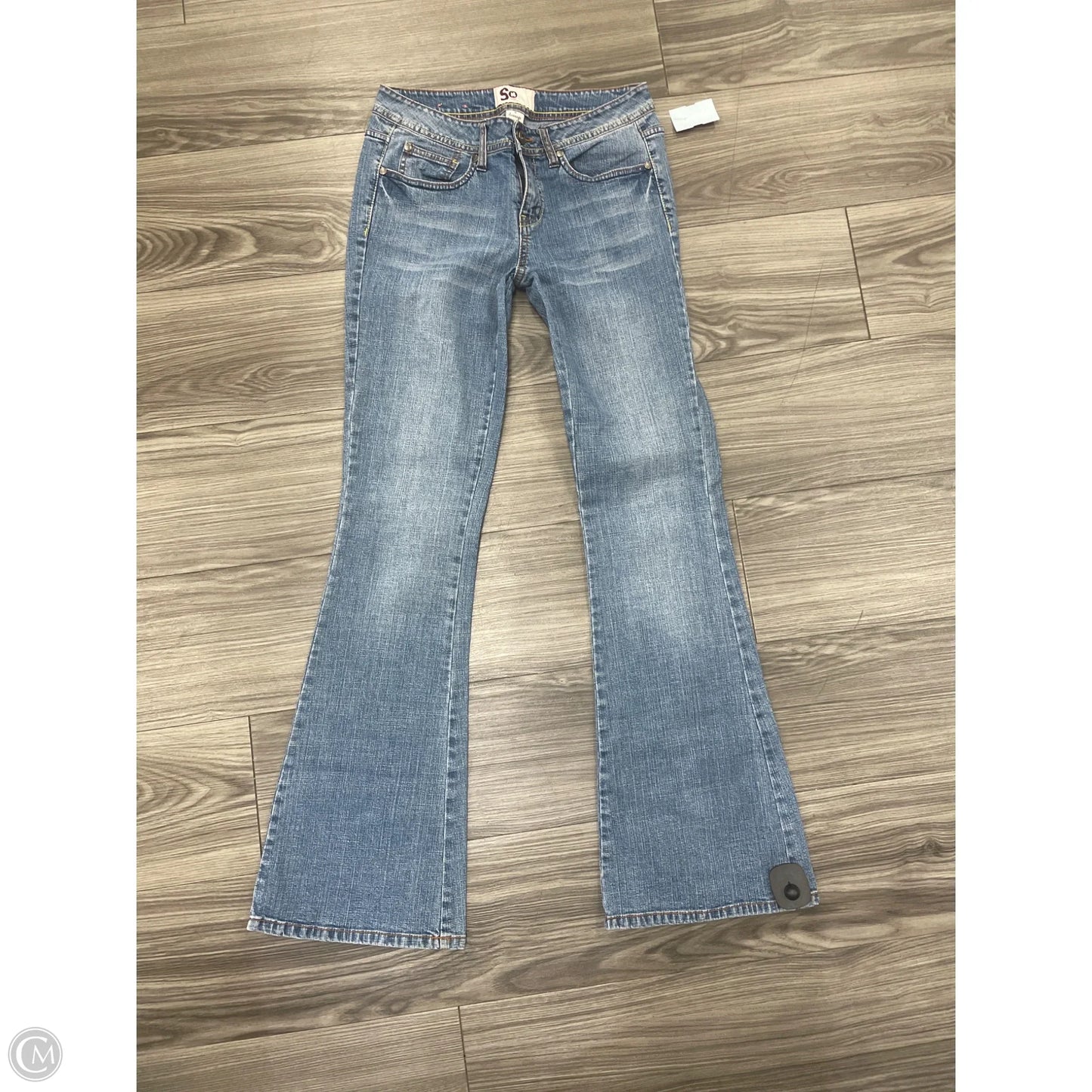 Jeans Boot Cut By So In Blue, Size: 6