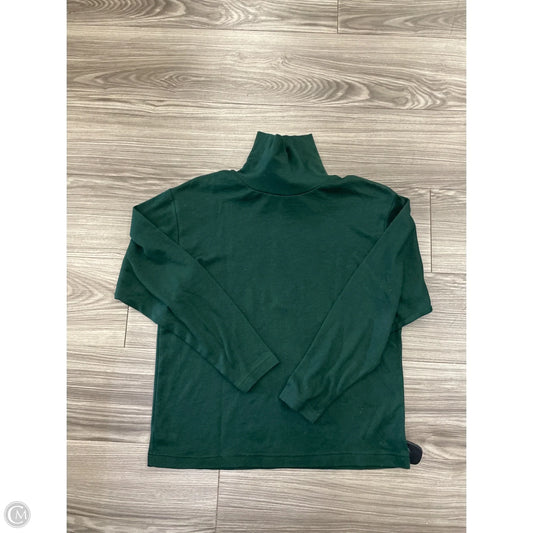Top Long Sleeve By Christopher And Banks In Green, Size: M